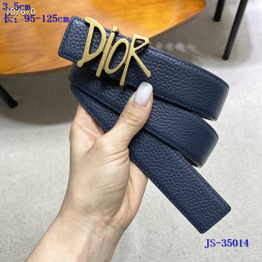 Dior Belts 3.5 Width 039
